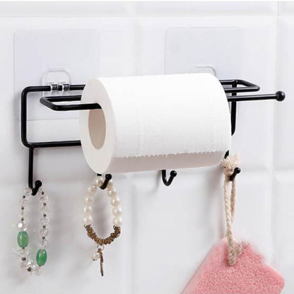 Paper Towel Holder with Hooks