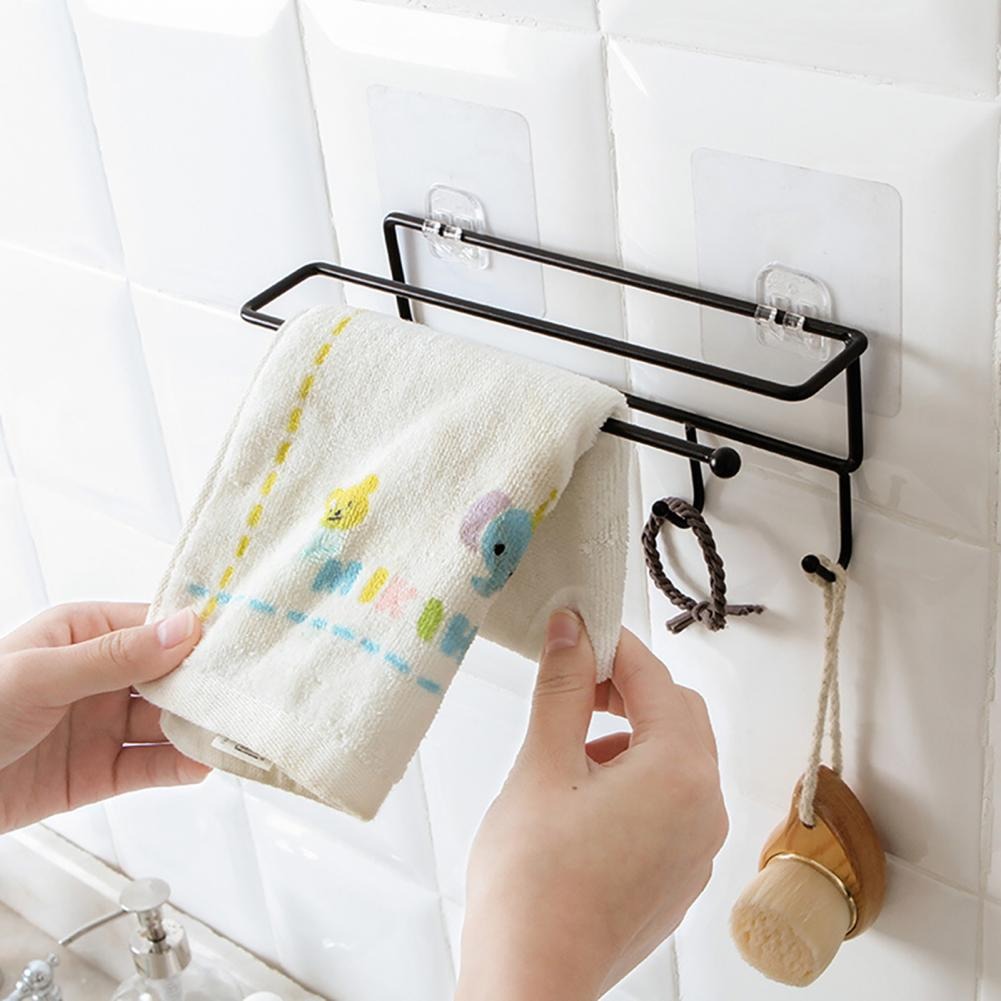 Paper Towel Holder with Hooks