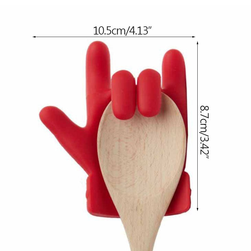 Finger-Shaped Pot Cover Holder