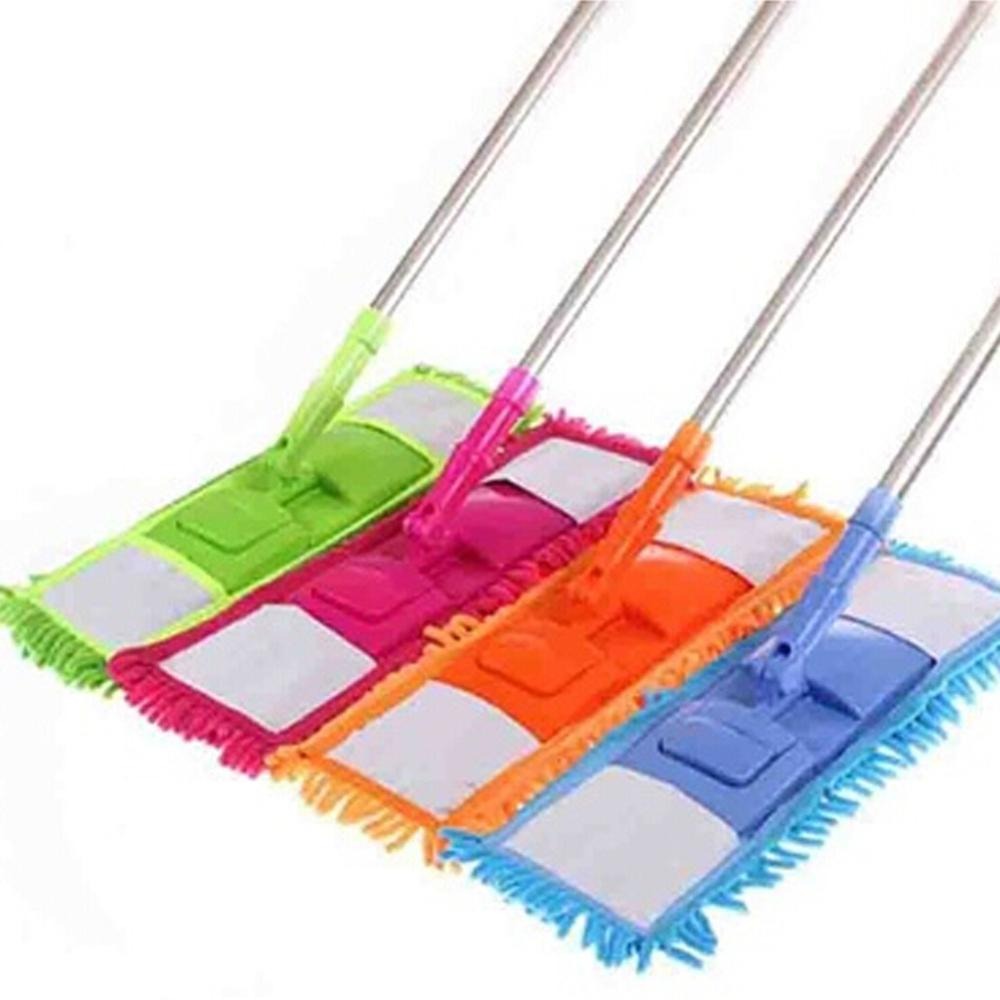 Microfiber Floor Cleaning Mop with Steel Rod - 1pcs