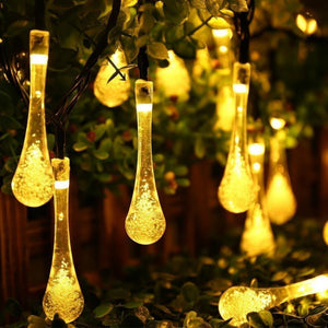 Raindrop Decorative Lights  | Warm White LED