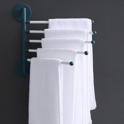 Punch-Free Bathroom Towel Holder