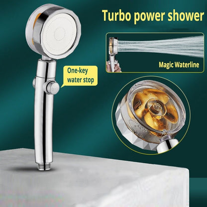 Rainfall Turbo Fan Shower