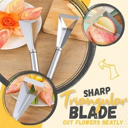 Triangle Fruit Slicing Knife