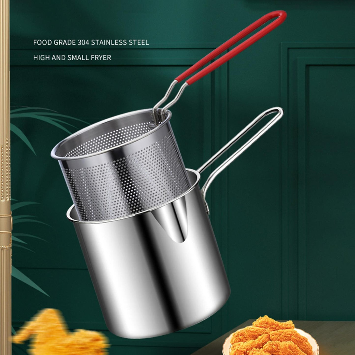 Stainless Steel Fryer Pot