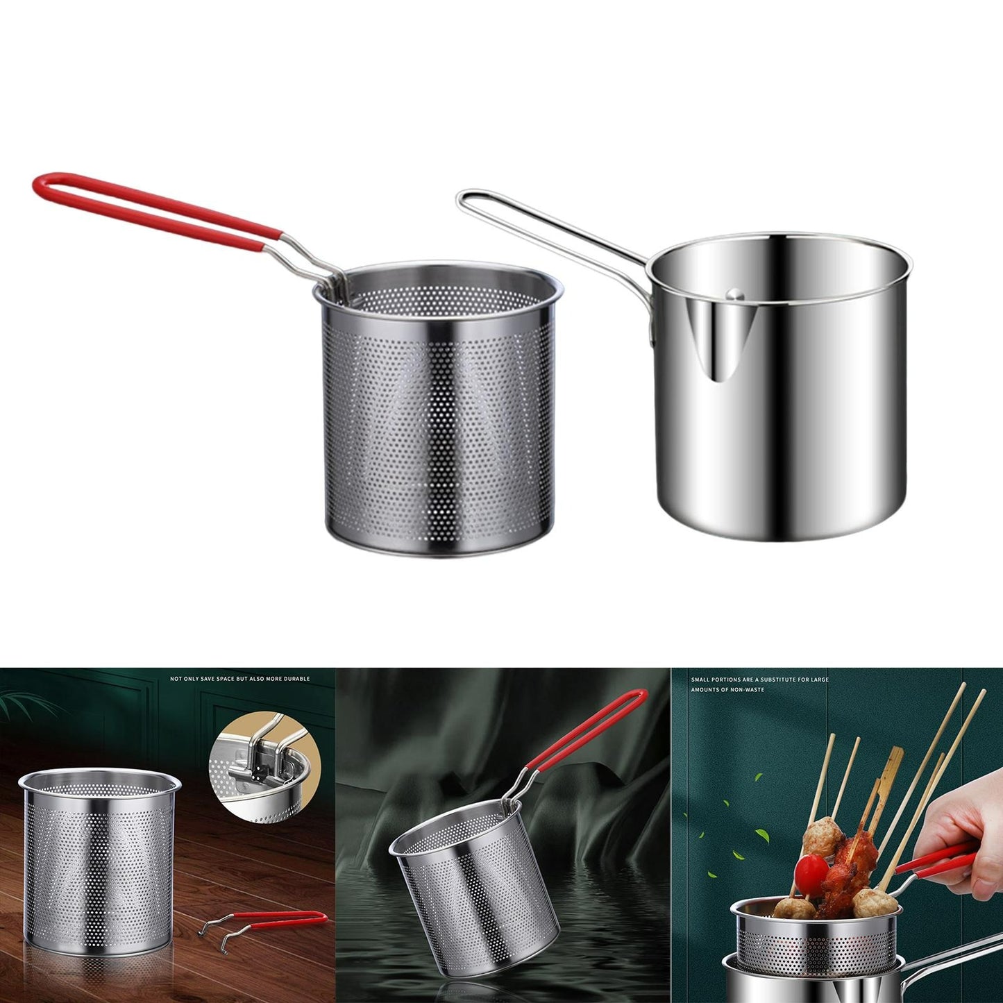 Stainless Steel Fryer Pot