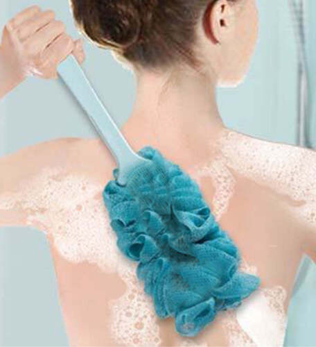 AquaScrub Long Handle Shower Brush