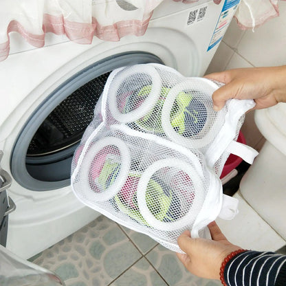 Shoes Bag Mesh Laundry Shoes Bags Storage Organizer