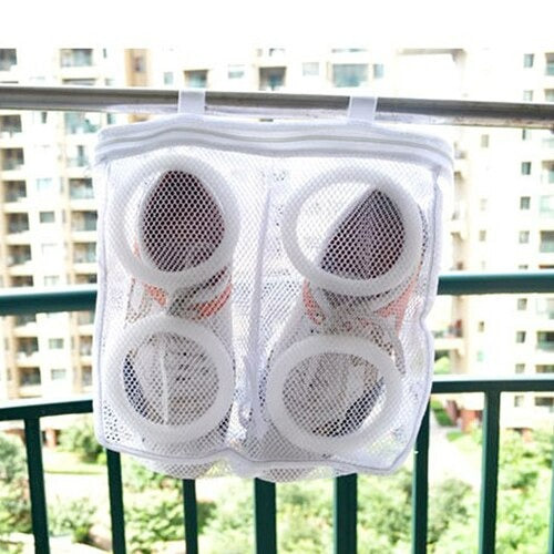 Shoes Bag Mesh Laundry Shoes Bags Storage Organizer