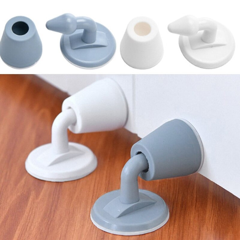 Anti-skid Silicone Door Stopper -Set of 2