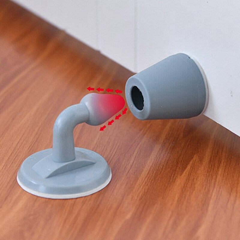 Anti-skid Silicone Door Stopper -Set of 2