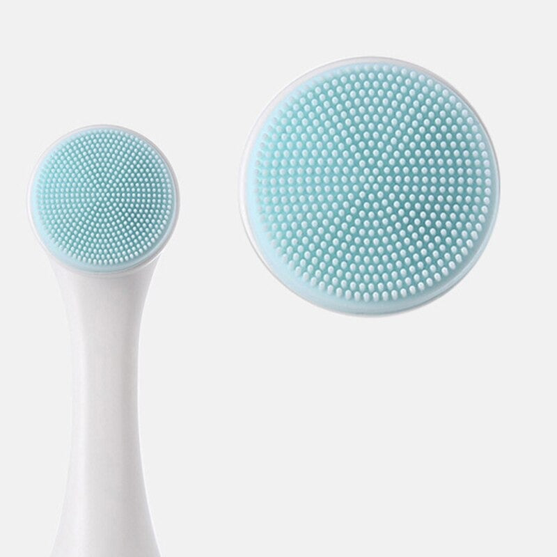 Silicone Face Cleansing Brush Double Sided Facial Cleanser