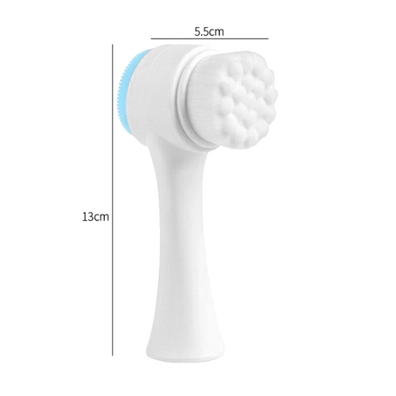 Silicone Face Cleansing Brush Double Sided Facial Cleanser