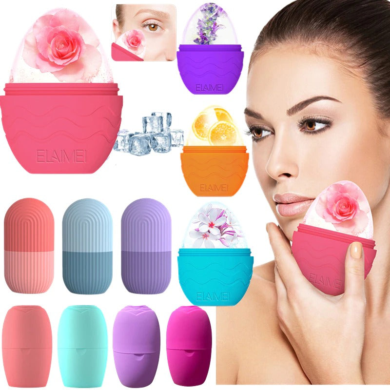 Silicone Ice Cube Trays Beauty Lifting Ice Ball Face Massager