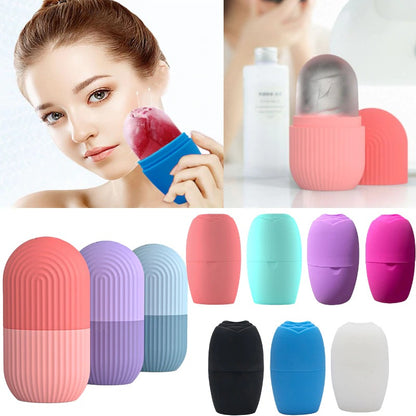 Silicone Ice Cube Trays Beauty Lifting Ice Ball Face Massager