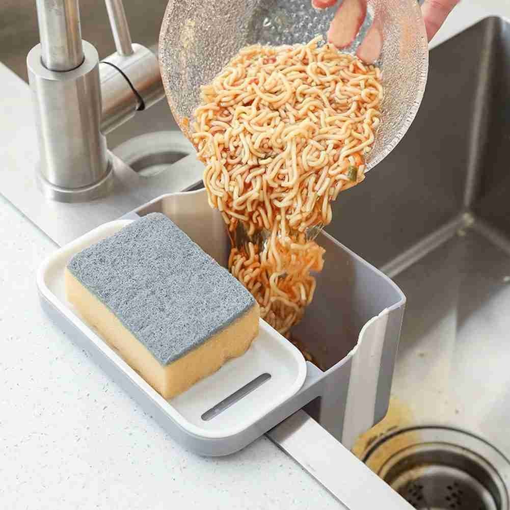 Sink Strainer Foldable Drain Rack