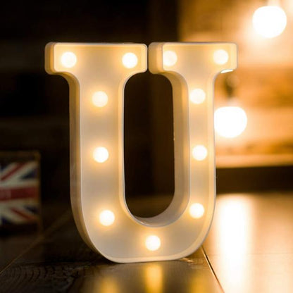 Marquee Letter Lights - Alphabet 8.5" / 22cm Height