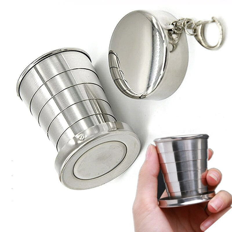 Stainless Steel Folding Cup