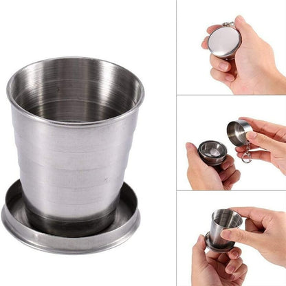 Stainless Steel Folding Cup