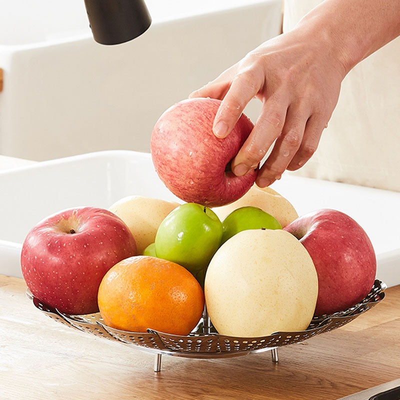 Food Steamer Foldable Dish