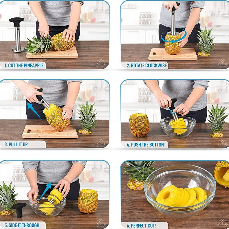 Pineapple Core Slicer Peeler