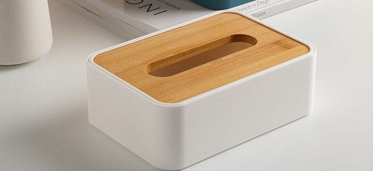 Wooden Tissue Box