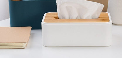 Wooden Tissue Box