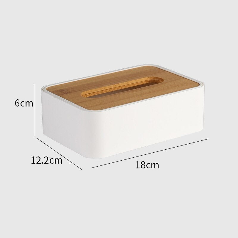 Wooden Tissue Box