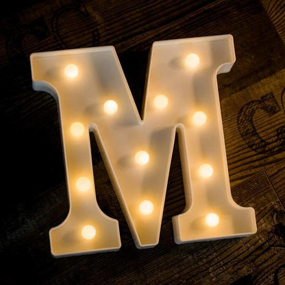 Marquee Letter Lights - Alphabet 8.5" / 22cm Height