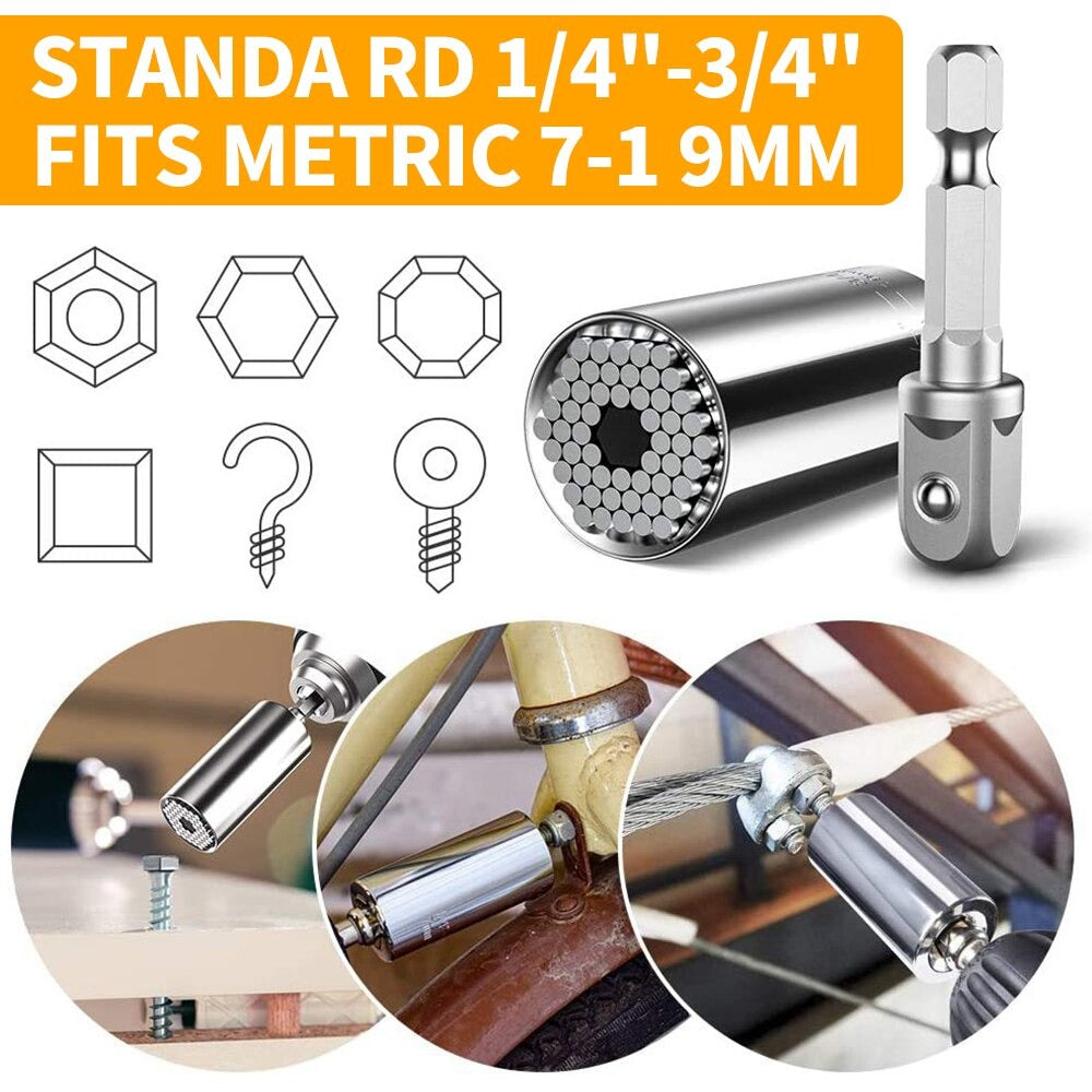 Universal Torque Wrench Head Socket