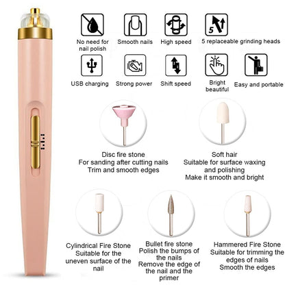 Rechargeable Electric Nail Filler