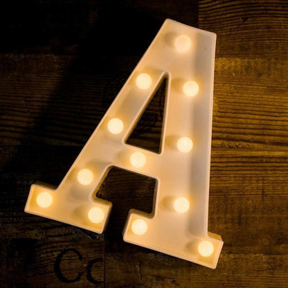 Marquee Letter Lights - Alphabet 8.5" / 22cm Height