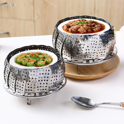 Retractable Stainless Steel Perforated Strainer