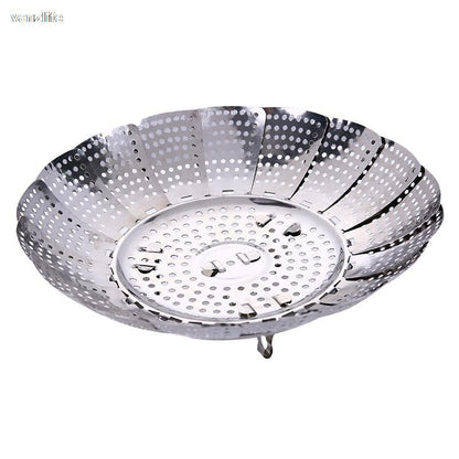 Retractable Stainless Steel Perforated Strainer