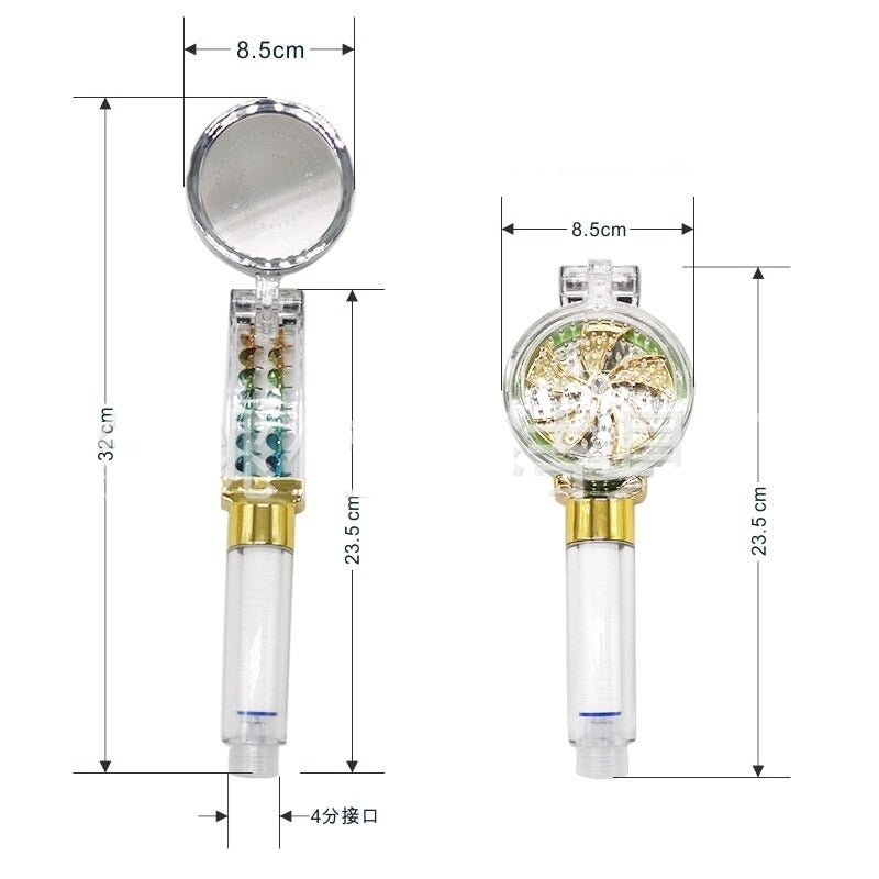 High Pressure Water Saving Spray Nozzle With Small Fan