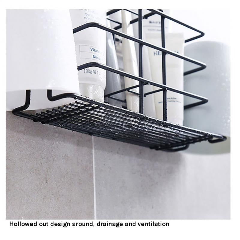 Wall-mounted Wrought Iron Rack