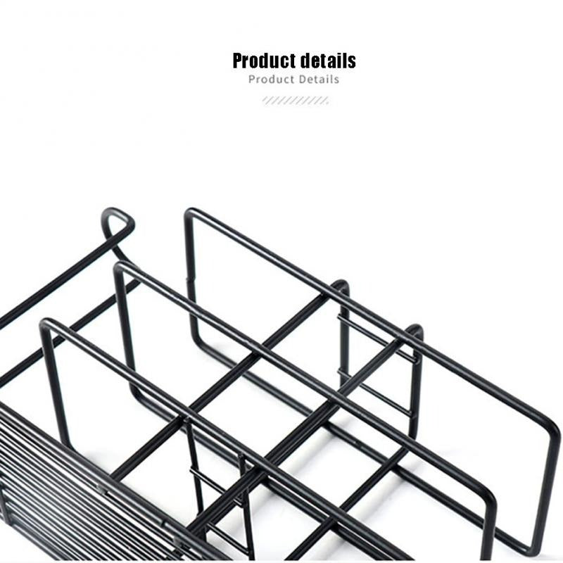 Wall-mounted Wrought Iron Rack