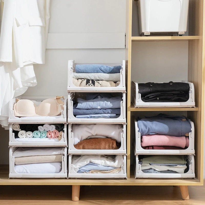 3 Layer be Shelf Drawer Organizers Clothes