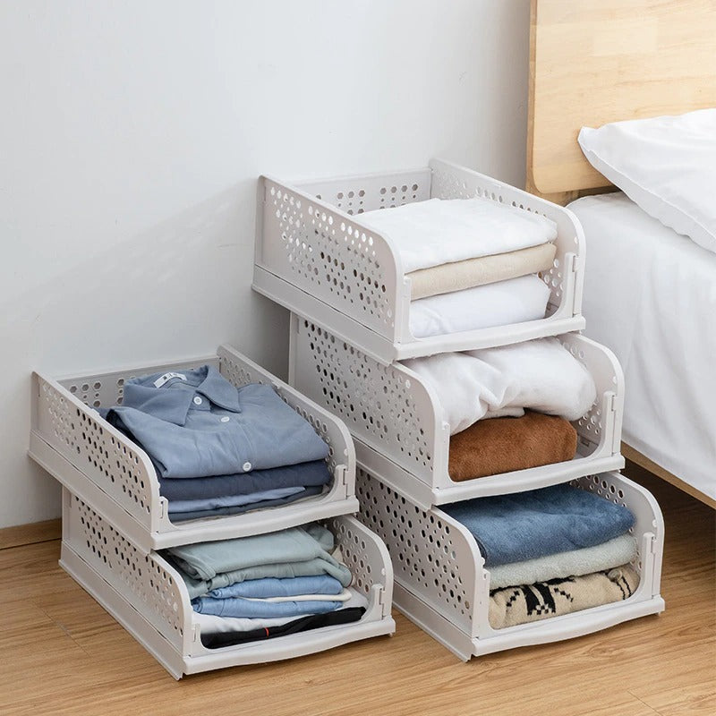 3 Layer be Shelf Drawer Organizers Clothes