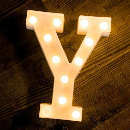 Marquee Letter Lights - Alphabet 8.5" / 22cm Height